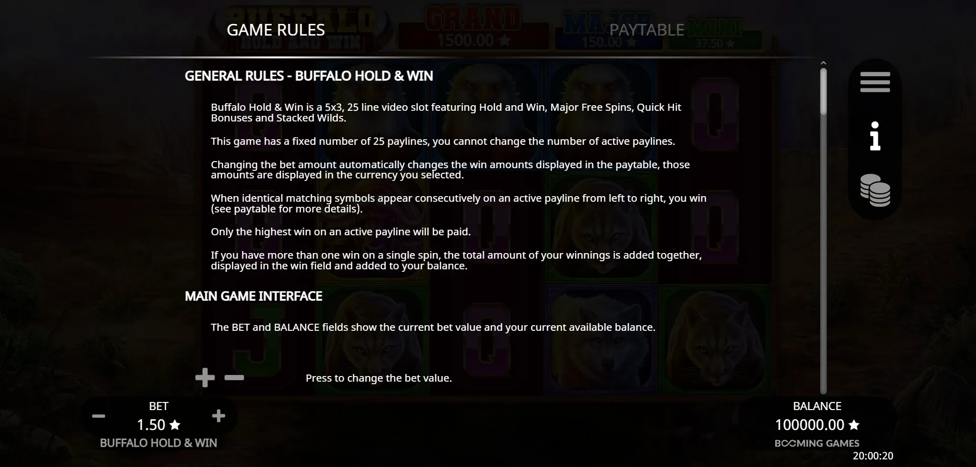 Martingale — buffalo hold and win
buffalo hold and win slot
buffalo power 2 hold and win
buffalo hold and win extreme demo
buffalo hold and win demo
buffalo hold and win extreme
buffalo power hold and win
buffalo power hold and win demo